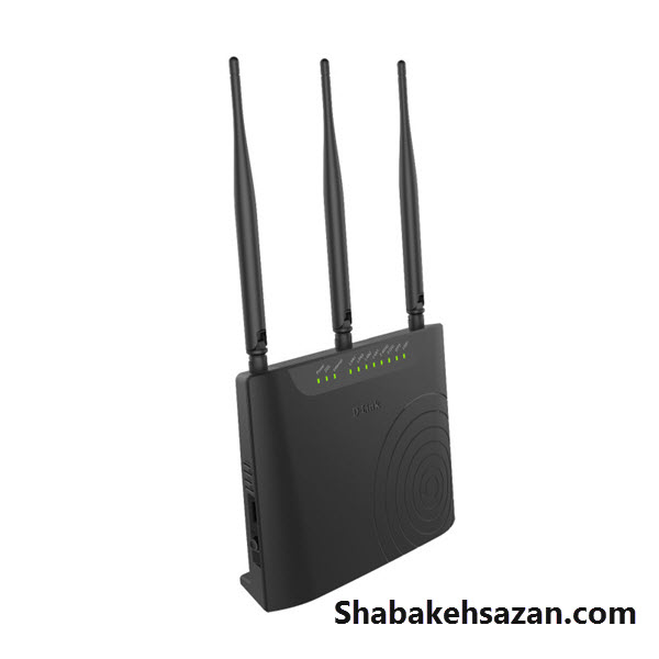 مودم روتر ADSL2/VDSL2 Plus بی سیم دی-لینک مدل DSL-2877AL - شبکه سازان