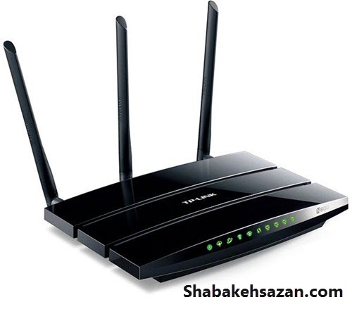 مودم-روتر +ADSL2 بی‌سیم و دوباند تی پی-لینک مدل TD-W8980_V1 - شبکه سازان