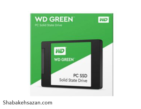 اس اس دی اینترنال وسترن دیجیتال مدل Green PC WDS120G2G0A ظرفیت 120 گیگابایت - شبکه سازان