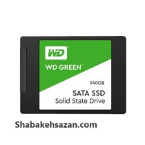اس اس دی اینترنال وسترن دیجیتال مدل Green WDS240G2G0A ظرفیت 240 گیگابایت - شبکه سازان
