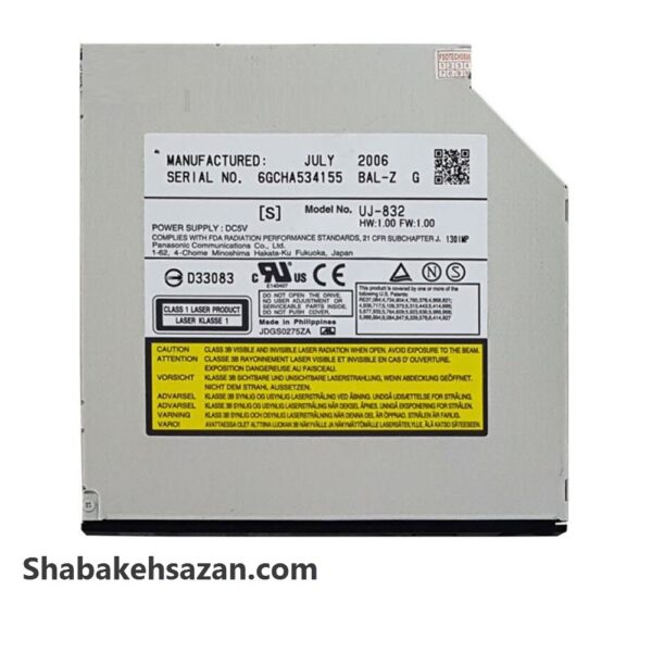 درایو DVD اینترنال مدل UJ-832 - شبکه سازان