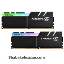 رم دسکتاپ DDR4 دو کاناله 4000 مگاهرتز CL17 جی اسکیل مدل Trident Z RGB ظرفیت 16 گیگابایت - شبکه سازان