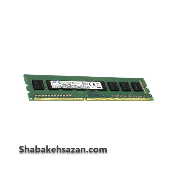 رم کامپیوتر سامسونگ مدل DDR3 1600MHz 240Pin DIMM 12800 ظرفیت 4 گیگابایت | شبکه سازان