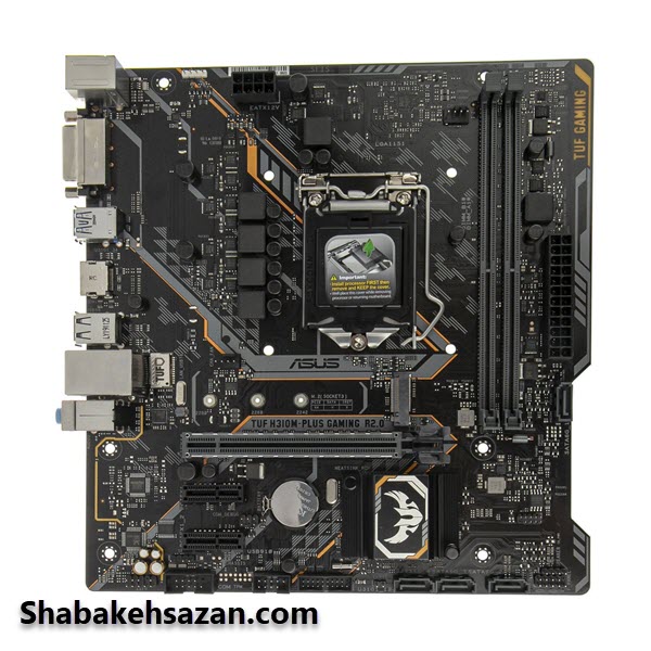 مادربرد ایسوس مدل TUF H310M-PLUS GAMING - شبکه سازان
