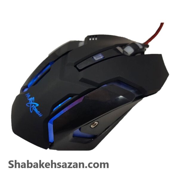 ماوس مخصوص بازی مکث تاچ مدل MX305G - شبکه سازان