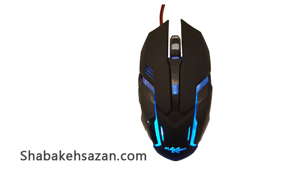 ماوس مخصوص بازی مکث تاچ مدل MX305G - شبکه سازان