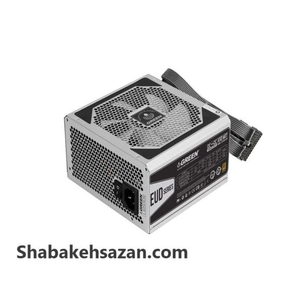 منبع تغذیه کامپیوتر گرین مدل GP380A-EUD - شبکه سازان