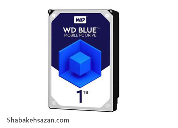 هارددیسک اینترنال وسترن دیجیتال مدل Blue WD10spzx ظرفیت 1 ترابایت - شبکه سازان