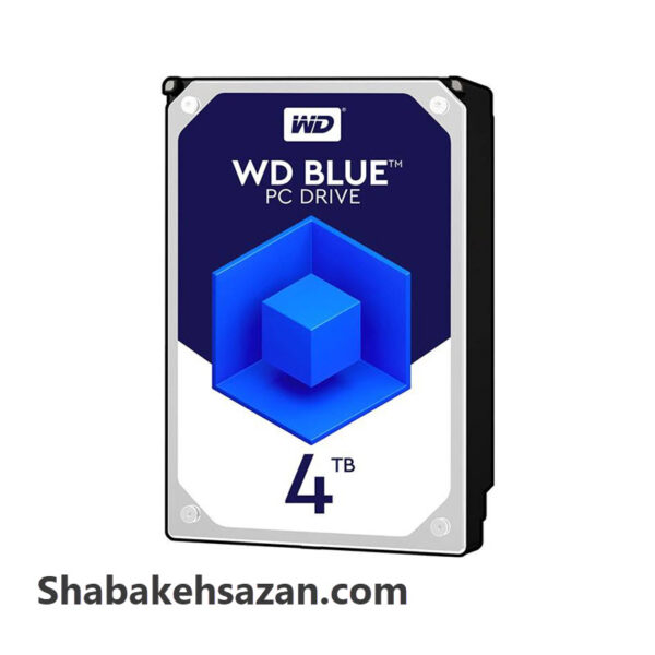 هارددیسک اینترنال وسترن دیجیتال مدل Blue WD40EZAZ ظرفیت 4 ترابایت - شبکه سازان