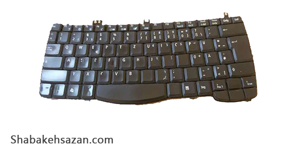 کیبورد لپ تاپ مدل ZI1S-ZG1S مناسب برای لپ تاپ ایسر 650 - شبکه سازان