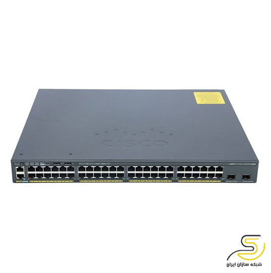 سوییچ 48 پورت سیسکو مدل WS-C2960X-48FPD-L ریفر