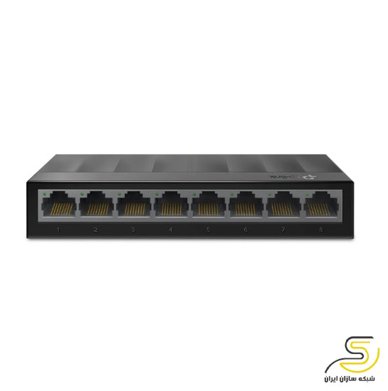 سوئیچ 8 پورت گیگابیتی و دسکتاپ تی پی-لینک مدل LS1008G
