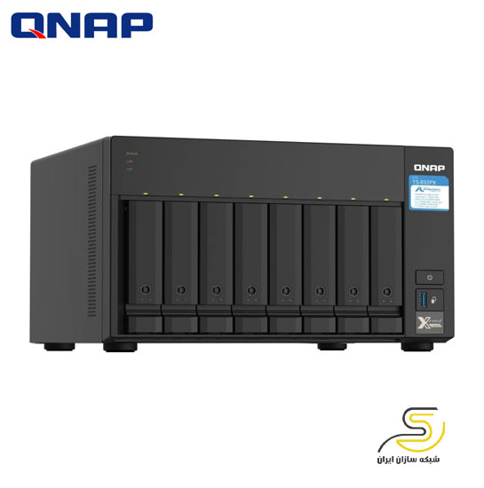 ذخیره‌ساز تحت شبکه کیونپ مدل TS 832PX 4G QNAP