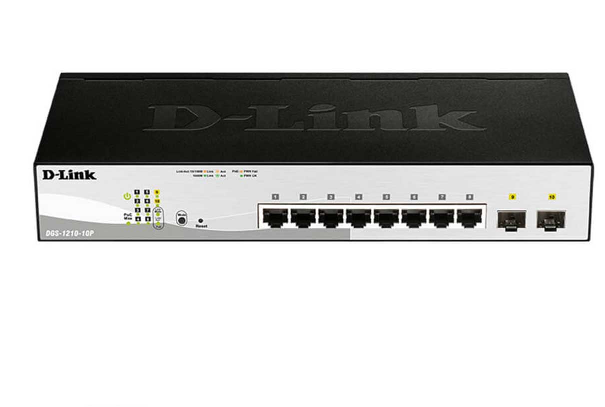 سوئیچ دی لینک مدل DGS-1210-10P