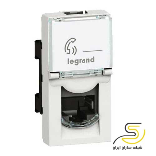 کیستون شبکه لگراند Cat6 STP ماژول باریک