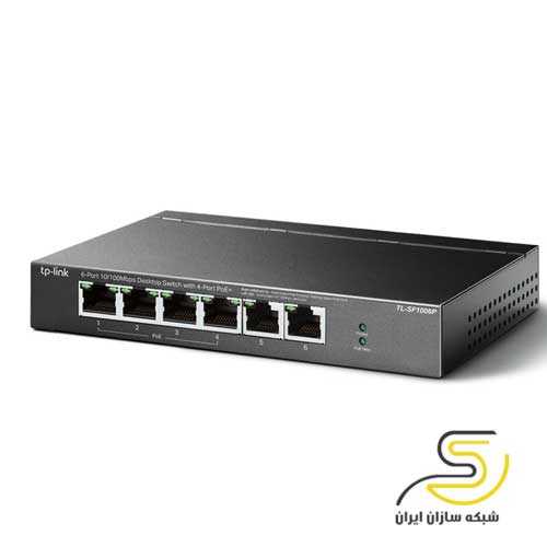 سوییچ 6 پورت تی پی-لینک مدل TL-SF1006P