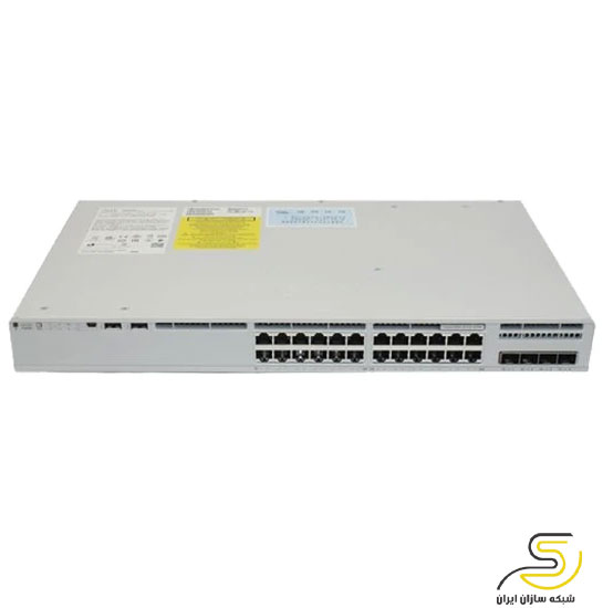 سوئیچ شبکه +PoE سیسکو 24 پورت C9200L-24P-4X-E