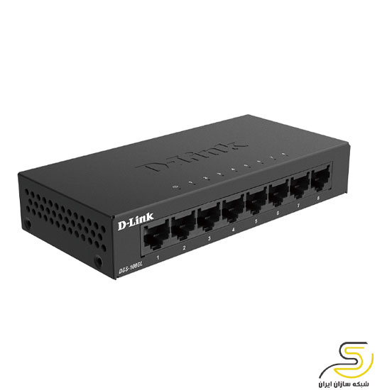 سوئیچ دسکتاپ غیرمدیریتی گیگابیتی ۸ پورت DGS-108GL