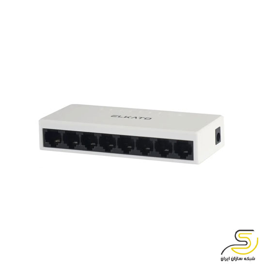 سوئیچ شبکه 8 پورت الکاتو مدل EL-1SBL080N