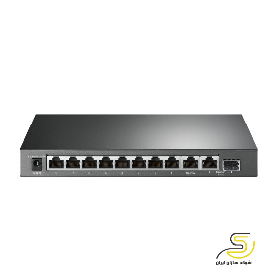 سوئیچ شبکه +PoE گیگابیت تی پی لینک Tp-Link TL-SG1210Mp