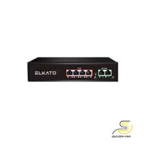سوئیچ شبکه 4 پورت الکاتو مدل EL-1SB0420BP-65W