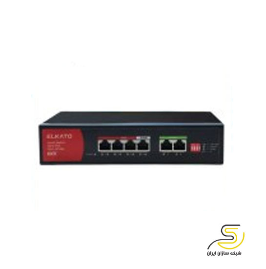 سوئیچ شبکه 4 پورت مدل EL-1SB0420BP-65W-V2