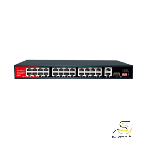 سوئیچ شبکه ۲۴ پورت PoE الکاتو مدل EL-1SB2421GP-320W V2