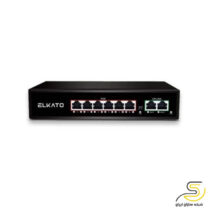 سوئیچ شبکه 6 پورت الکاتو مدل EL-1SG0620GP-75W