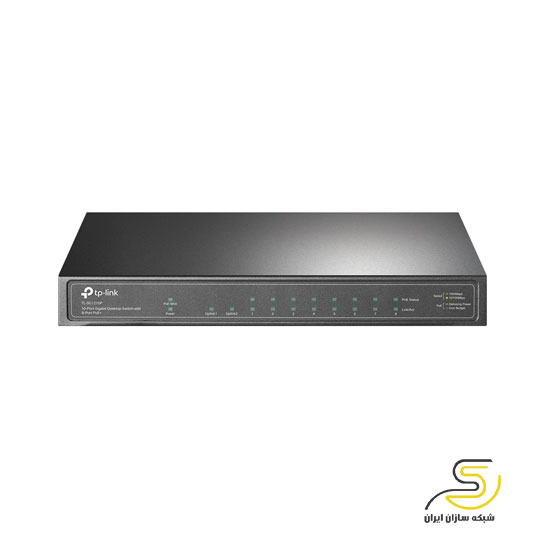 سوئیچ شبکه 8 پورت تی پی-لینک مدل TL-SG1210P