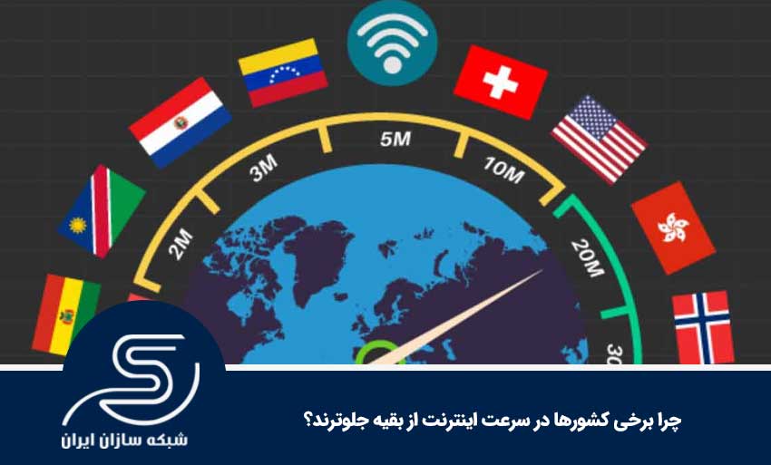 چرا برخی کشورها در سرعت اینترنت از بقیه جلوترند؟