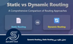 تحلیل تفاوت بین Static Routing و Dynamic Routing