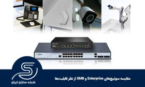 مقایسه سوئیچ‌های Enterprise و SMB از نظر قابلیت‌ها